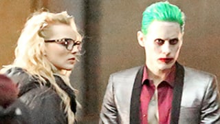 Jared Leto Is Totally Terrifying As The Joker in Suicide Squad — See the First On-Set Photos!