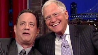 Tom Hanks Introduces David Letterman to the Selfie Stick, Watch the Funny Video