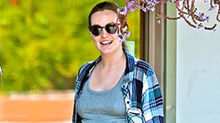 Leighton Meester Looks Over the Moon About Pregnancy With Adam Brody: Baby Bump Photo!