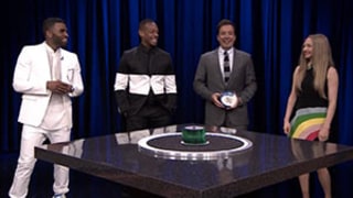 Amanda Seyfried, Marlon Wayans, and Jason Derulo Play Hysterical Game of Catchphrase With Jimmy Fallon on The Tonight Show
