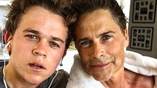 Rob Lowe Works Out With Really Hot Son John: Sweaty, Dreamy Photo!