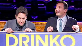 Jimmy Fallon, Paul Rudd Chug Gravy, Tequila in Wild Drinko Game: Watch