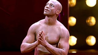 Taye Diggs Wears Tiny Leather Short Shorts in Debut Hedwig Performance: Photos