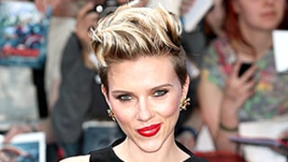 Scarlett Johansson Dyes Her Blonde Pixie Bright Black Widow-Red: See the Photos!