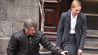 Charlize Theron, Sean Penn Forced to Reunite for Reshoots of The Last Face Following Split -- and They Looked Less Than Thrilled