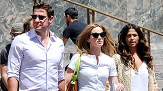 Emily Blunt Gets U.S. Citizenship in VIP Ceremony With Matthew McConaughey's Wife Camila Alves: Photos