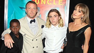 Guy Ritchie, Jacqui Ainsley Are a Picture-Perfect Family With Grown-Up Rocco and David on the Red Carpet