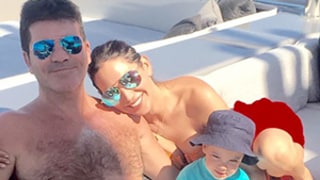 Simon Cowell's Son Eric Is So Big in Gorgeous Family Vacation Photo With Lauren Silverman