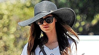 Megan Fox Photographed for the First Time Since Divorce Announcement Without Wedding Ring (But With a Giant Floppy Hat)
