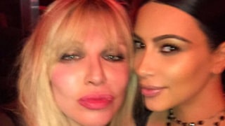 Kim Kardashian, Courtney Love Take Epic Selfie Together at NYFW: Photo