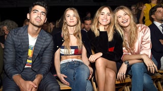 Joe Jonas, Immy Waterhouse, Suki Waterhouse, and Behati Prinsloo