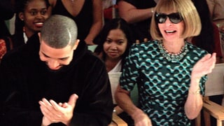 Drake and Anna Wintour