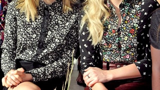 Kiernan Shipka and Chloe Moretz