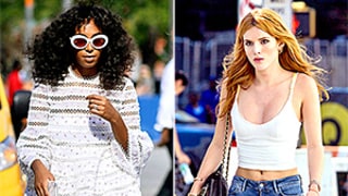 Solange Knowles, Bella Thorne Are Too Fierce (and Total Opposites) in These Caged Boots: Who Wore It Best?