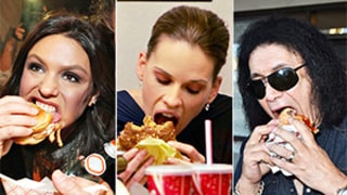 Happy National Cheeseburger Day: Here's 10 Ridiculous Photos of Celebs Stuffing Their Faces