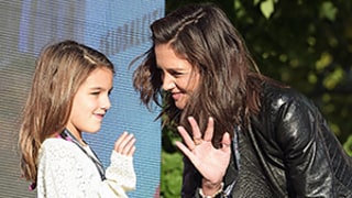 Suri Cruise, 9, Joins Mom Katie Holmes on Stage at the Global Citizen Festival: See Her All Grown Up!