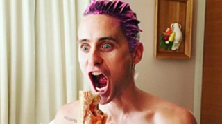 Jared Leto Is Shirtless With Pink Hair – See the Pic!