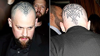 Benji Madden Debuts a Freaky New Tattoo on His Scalp on a Date Night With Cameron Diaz