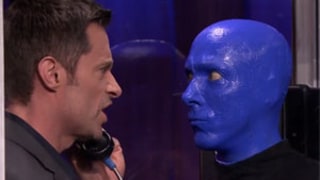 Hugh Jackman Plays Phone Booth With Shaquille O'Neal, Jimmy Fallon: Watch