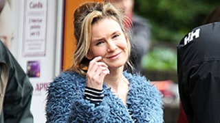 Renee Zellweger Is Pregnant (as Bridget Jones, That Is) on Set of Bridget Jones's Baby: Pics!