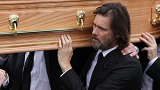 Jim Carrey Attends Girlfriend Cathriona White's Funeral in Ireland, Tweets: