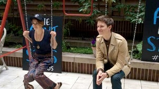 Shailene Woodley and Ansel Elgort