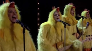 Alanis Morissette, Meghan Trainor Cluck