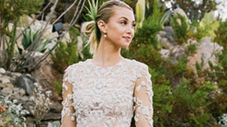 Whitney Port's Waterfall Hemline Wedding Dress Revealed: See the Unique Bridal Look!
