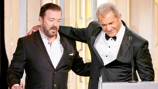 Ricky Gervais' Comment to Mel Gibson Censored at Golden Globes 2016: What Did He Say?