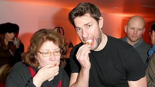 Margo Martindale and John Krasinski