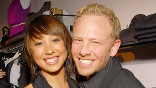Ian Ziering Reacts, Sort of, to Cheryl Burke's 'Slit My Wrists' Comment