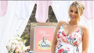 Pregnant Ali Fedotowsky Looks Radiant in Floral Dress for Baby Shower