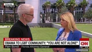 Anderson Cooper Grills Florida Attorney General Pam Bondi on Her Stance on LGBT Equality
