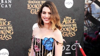 Anne Hathaway Showcases Banging Post-Baby Body in Striped Minidress: Pictures