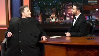 Ben Affleck Hilariously Smuggles Jimmy Kimmel's Nemesis Matt Damon Onto Late-Night Show