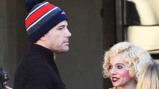 Ben Affleck, Sienna Miller Hold Hands on Movie Set, and It's Not for a Scene: Pictures