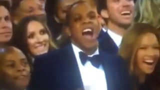 Jay Z and Beyonce at the 2015 Grammy Awards