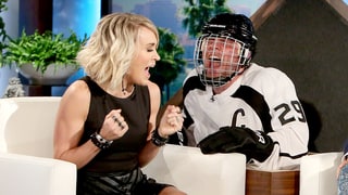 Ellen DeGeneres Gives Carrie Underwood a Scream-Worthy Scare: Watch