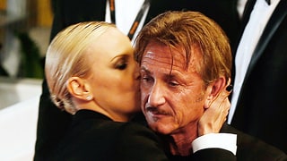 These Frosty Photos of Charlize Theron and Ex Sean Penn Hugging, Interacting Are So Relatable