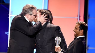 Christian Bale Makes Out With The Big Short Director Adam McKay at the Critics' Choice Awards: Watch the Video, GIF!