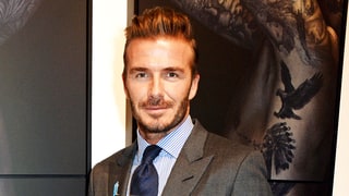 David Beckham Debuts Ginormous Tattoo On His Ankle