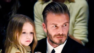 David Beckham Carries Daughter Harper on His Back During Family Hike