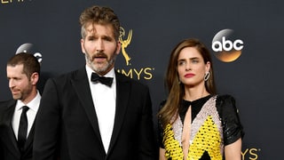 David Benioff and Amanda Peet
