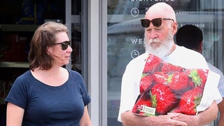 Retired David Letterman Spends His Weekday Strawberry Shopping With His Wife in St. Bart's: Photos