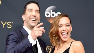 David Schwimmer and Zoe Buckman