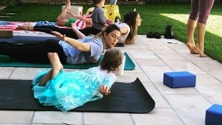 Drew Barrymore Bonds With Daughter Olive During Yoga After Splitting From Will Kopelman — See the Cute Photo