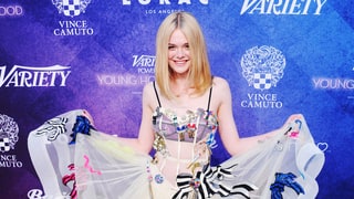Elle Fanning's Sheer Dress Was Inspired by This '80s Music Icon