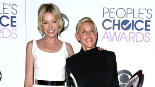 Portia de Rossi and Ellen DeGeneres