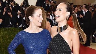Emily Blunt and Olivia Wilde