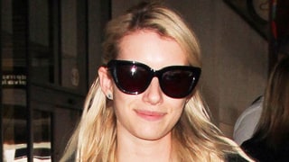 With a jacket and shades…